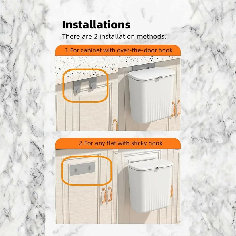 Cabinet Door Trash Bin - Dustbin