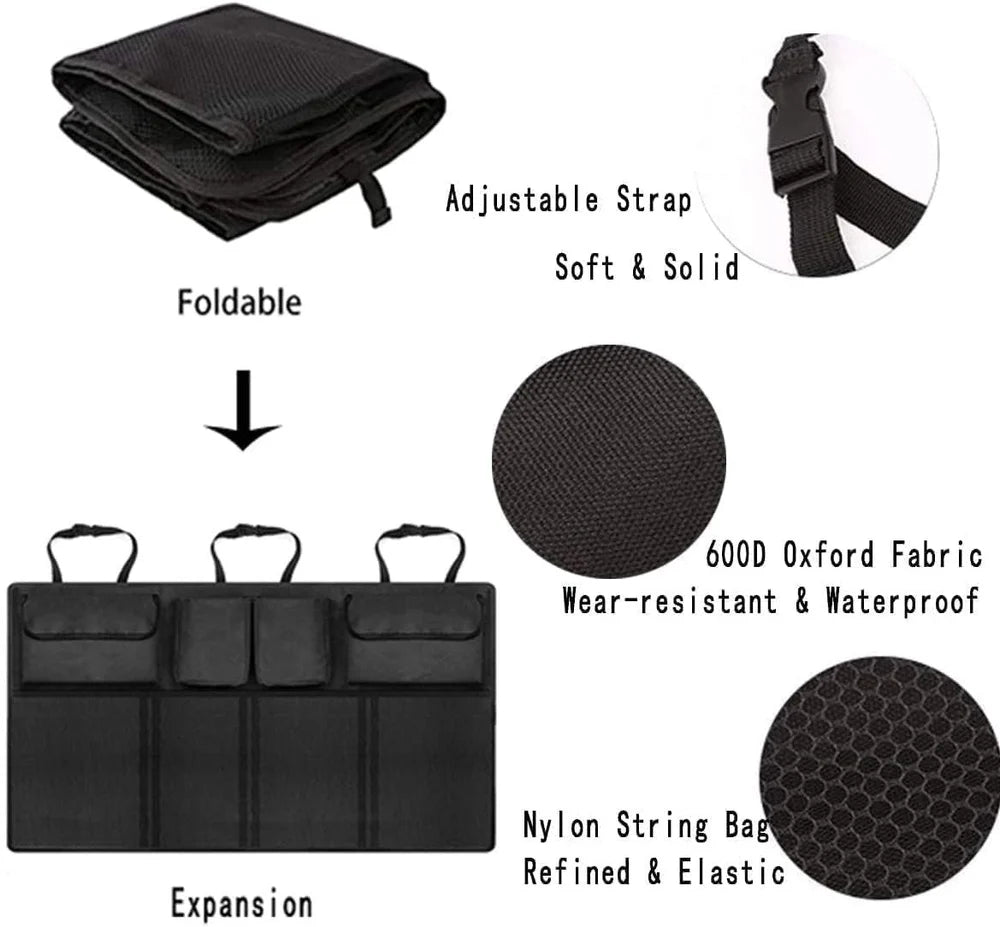 Foldable Car Trunk Organizer