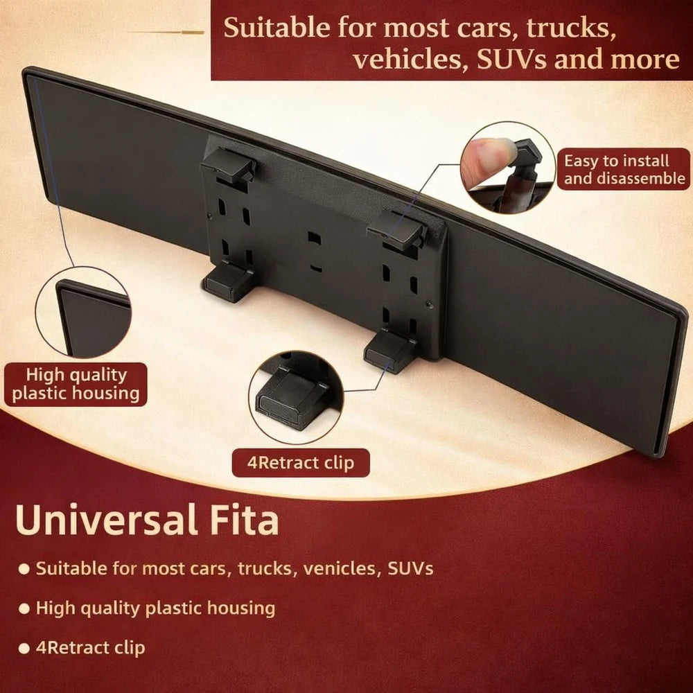 Panoramic Rear View Car Mirror