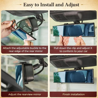 Panoramic Rear View Car Mirror