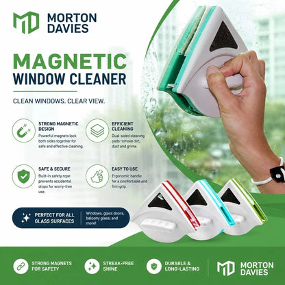Magnetic Window Glass Double-Sided Wiper
