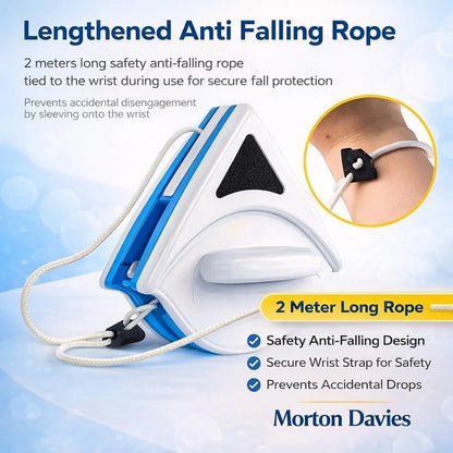 Magnetic Window Glass Double-Sided Wiper