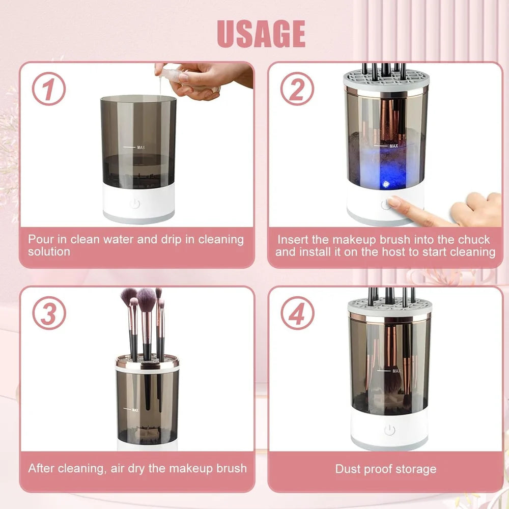Electric Makeup Brush Cleaner