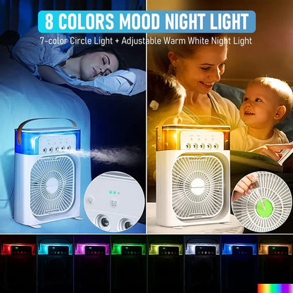 Portable Air Cooler Fan with Humidifier