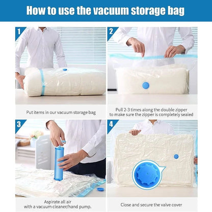 Vacuum Storage Bags with Pump