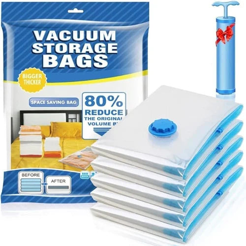 Vacuum Storage Bags with Pump